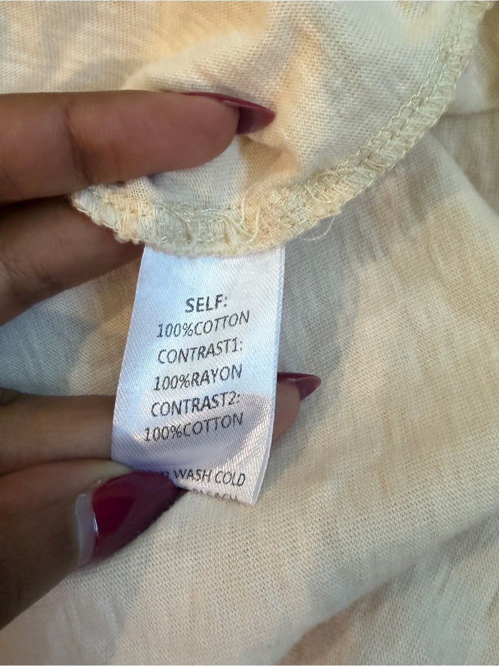 Easel cotton jersey top - Picture 5 of 5